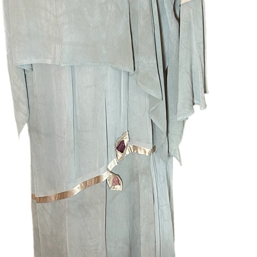 Rare Find❣️ SA2 Vintage 3pc Dress/Slip with Skirt & Top Plus Size 2X Sage Green - Picture 8 of 16